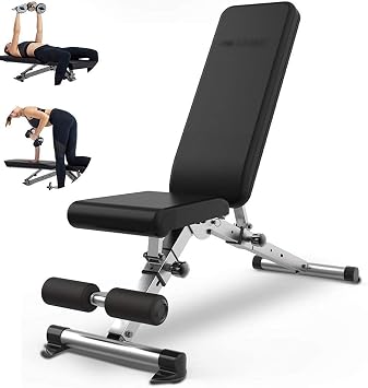 Dumbbell Benches Multifunctional Household Dumbbell Stool, Bench Press Fitness Chair, Foldable Sit-up Board, Gym Professional Fitness E