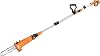 Sierra de pértiga inalámbrica de 8" (SIN BATERÍA) compatible con batería Dewalt 20V Max | Sierra eléctrica de pértiga con extensión de 14.9 pies, sierras de pértiga para podar árboles, velocidad de corte de 17 pies/s con sistema de lubricación automática 1