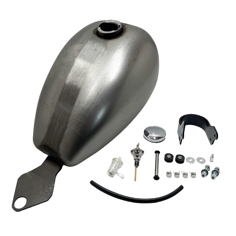SR400 純正ガソリンタンク3型 BC-RH01J（キャブ車用）ボルトオン Amazon | ピーナッツタンク ボルトオンフルキット スチール素地 SR400