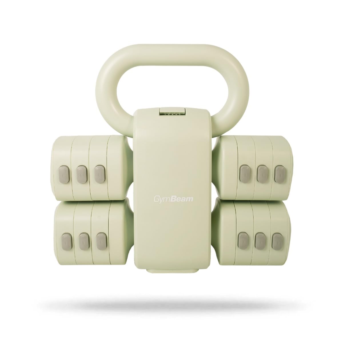 GymBeam Kettle&Dumbbell Set - Pesi Regolabili con Adattatore Kettlebell, Home Gym Equipment per Allenamento Completo, Manubri Regolabili 1-2.5 kg, Kettlebell 2-5.5 kg