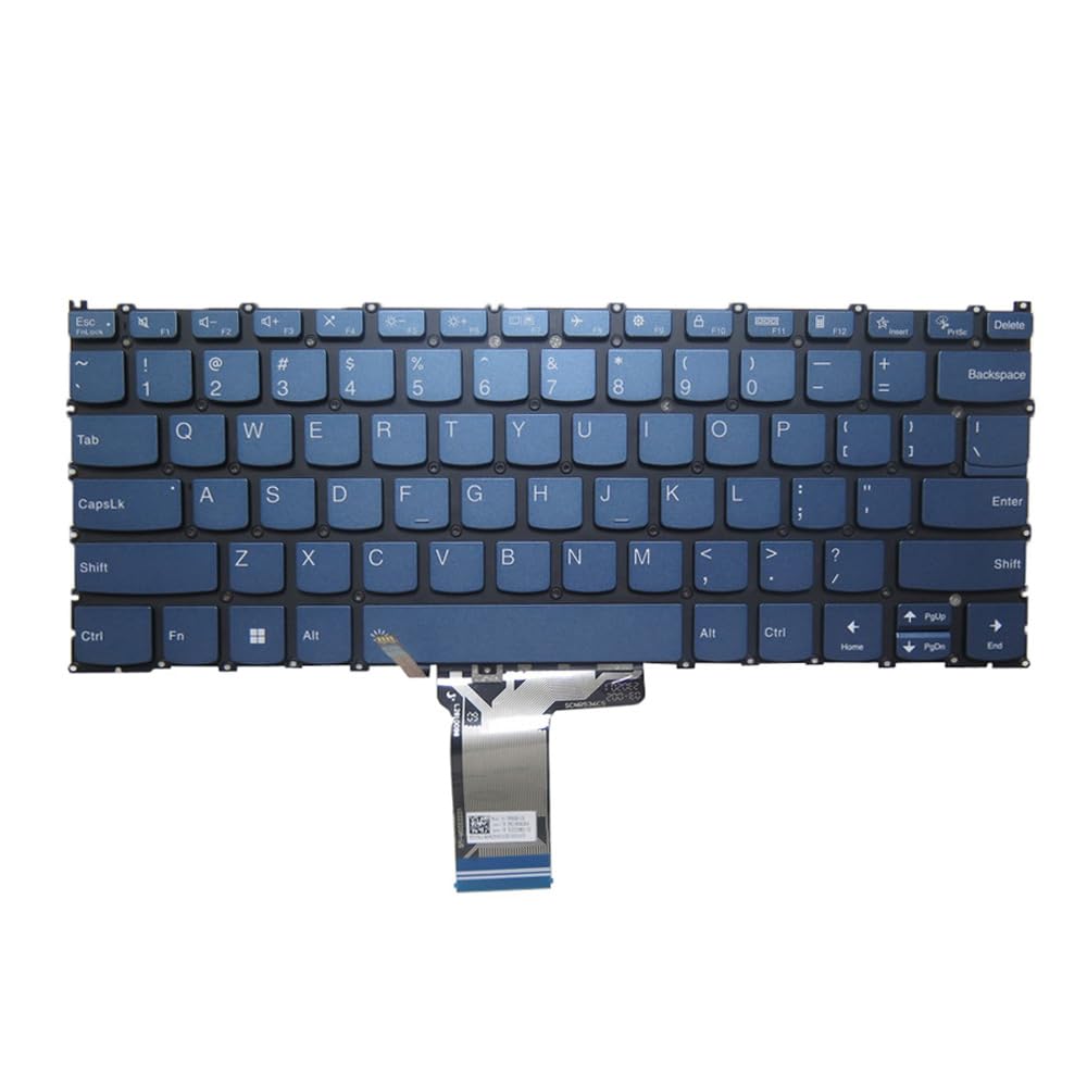 Laptop Keyboard for Lenovo Yoga 7 2-in-1 14IML9 83DJ English US