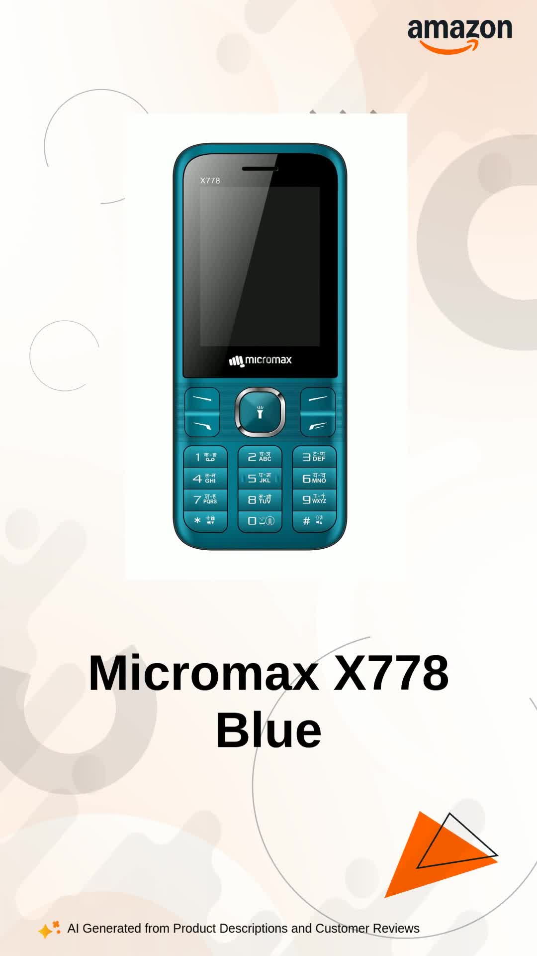 Micromax X778 Feature Phone
