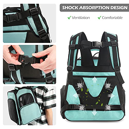 Todeco Zaino Espandibile per Animali, Extra Grande...