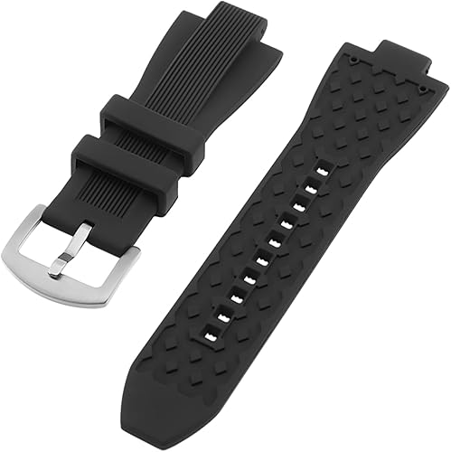 Miniatura 4 de Correa de reloj compatible con Michael Kors, correa de repuesto de goma de silicona suave para correas de reloj Michael MK8152 MK8356