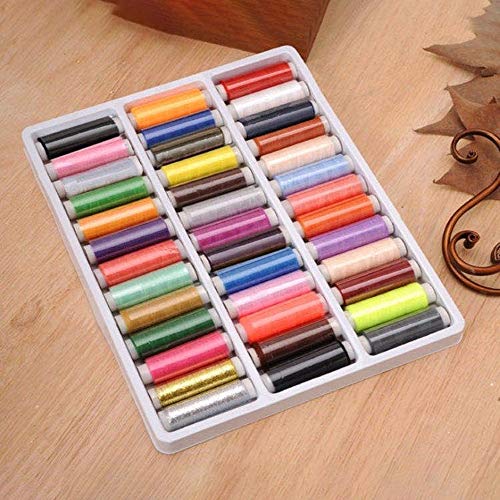 La mejor comparación de Retales disponible en línea para comprar. 43 Genérico Hilos de Coser de poliéster, 39 Colores, Hilos de Coser Bordados, Cono para máquina de Coser, Hilos de retales artesanales