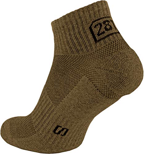 281Z Running Cushion Ankle Low Cut Socks - Cushioned Sole - Moisture Wicking - Odor Resistant3