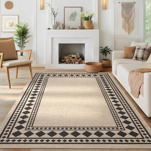 GarveeHome Easy Jute Rug 8x10