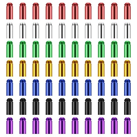 CDIYTOOL 70 Pcs Dart Flight Wing Savers Protectors, 7 Colors Aluminum Alloy Dart Wing Corrector Fixed 90 Degrees Professional Competition Dart Accessories, Lightweight and Durable Cover