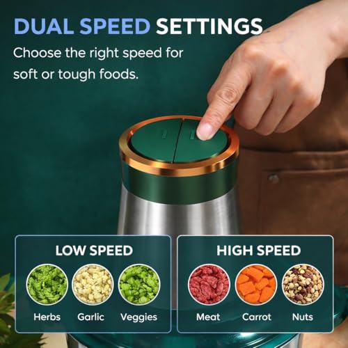 YZJSM 300W Electric Food Chopper for Kitchen Prep - Image 6