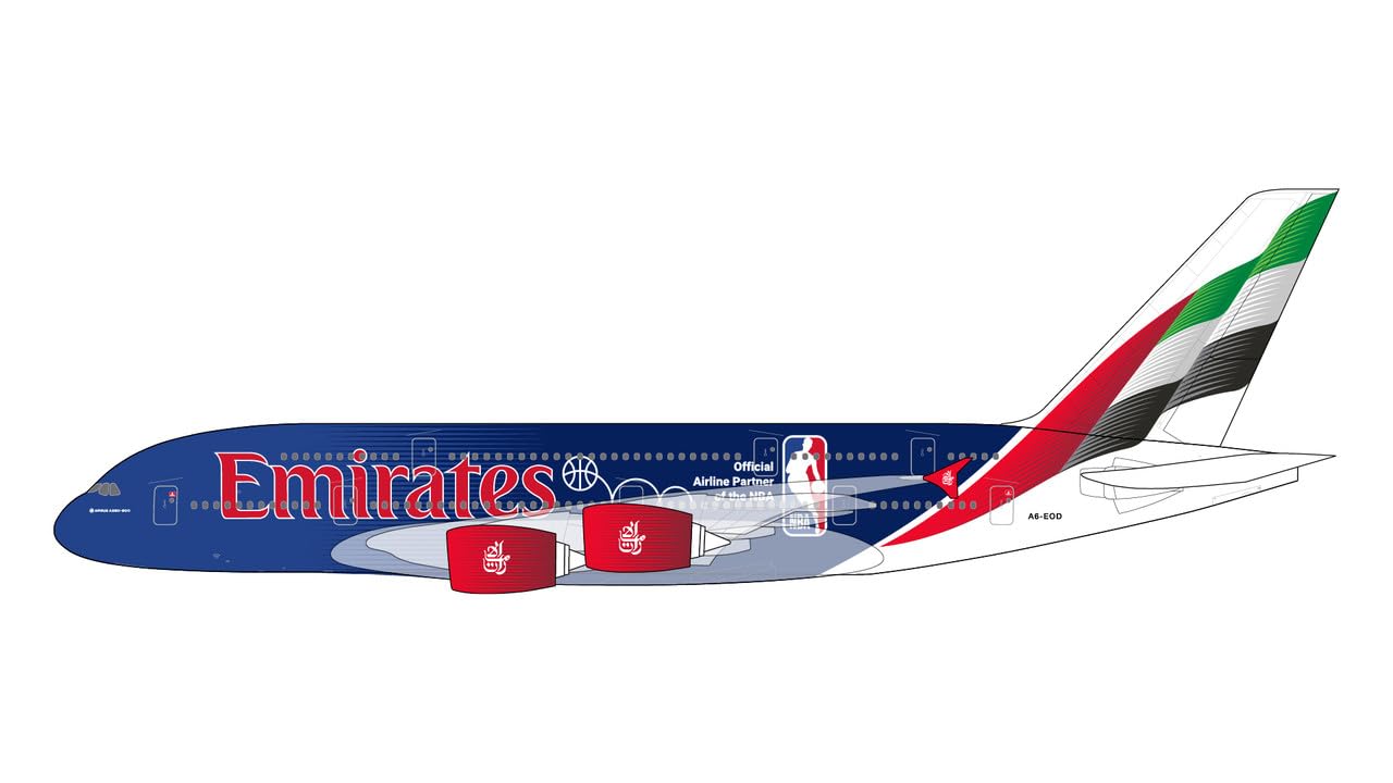 Gemini Jets　1/200 エミレーツ　A380-800　A6-EEJ GeminiJets 1:200 Emirates Airbus A380-800 A6-EOD 