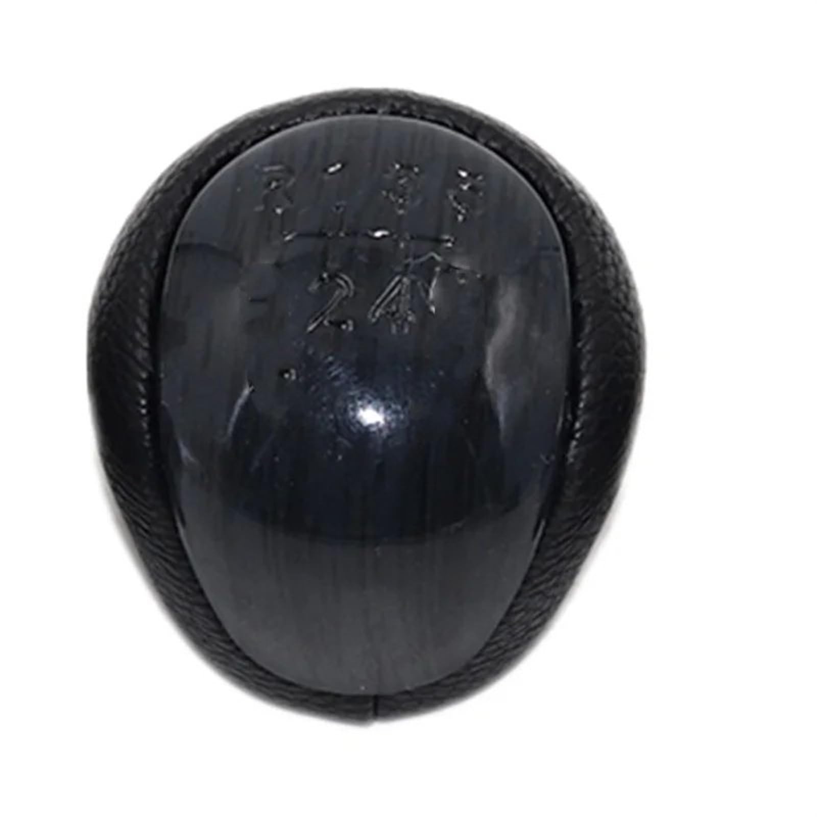 HSUKIHO Car Shift Knob Cover 5/6 Speed for KIA for Forte for Cerato for Koup 2009-2015 Leather Car Shift Gear Knob Lever Gaitor Cover(5 Speed Black)
