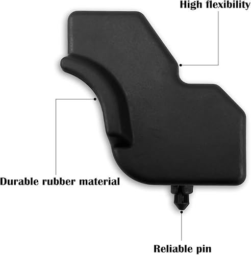 Miniatura 2 de Cojín de goma para parachoques de puerta trasera, lado derecho del pasajero e izquierdo para parachoques del conductor para Ford F150 modelos