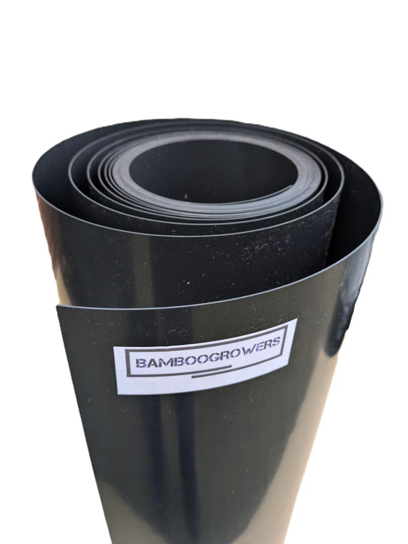 Barrière Anti‑Racines HDPE 70 cm 1 mm – 20 Mètres – Extra Hauteur pour Bambou et Racines Traçantes