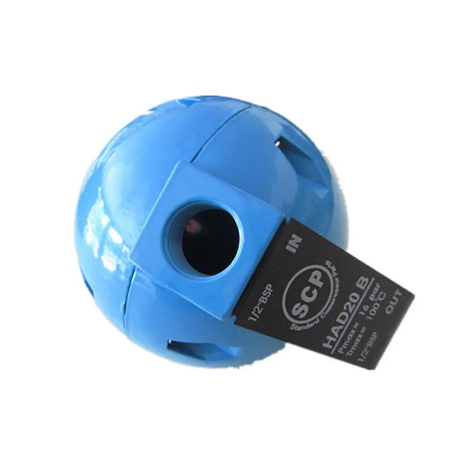 Válvula de Drenaje automática de Rosca BSP de 1/2 "DN15 16Bar, compresor de Aire HAD20B, Flotador Tipo Bola fría y Seca, dispensador de Agua automático