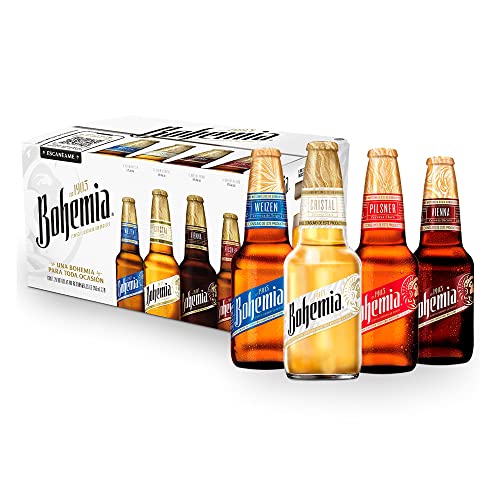 Reviews de Juegos básicos para preparación de cerveza artesana - solo los mejores. 45 Heineken Bohemia Variety Pack 24 Botellas 355ml