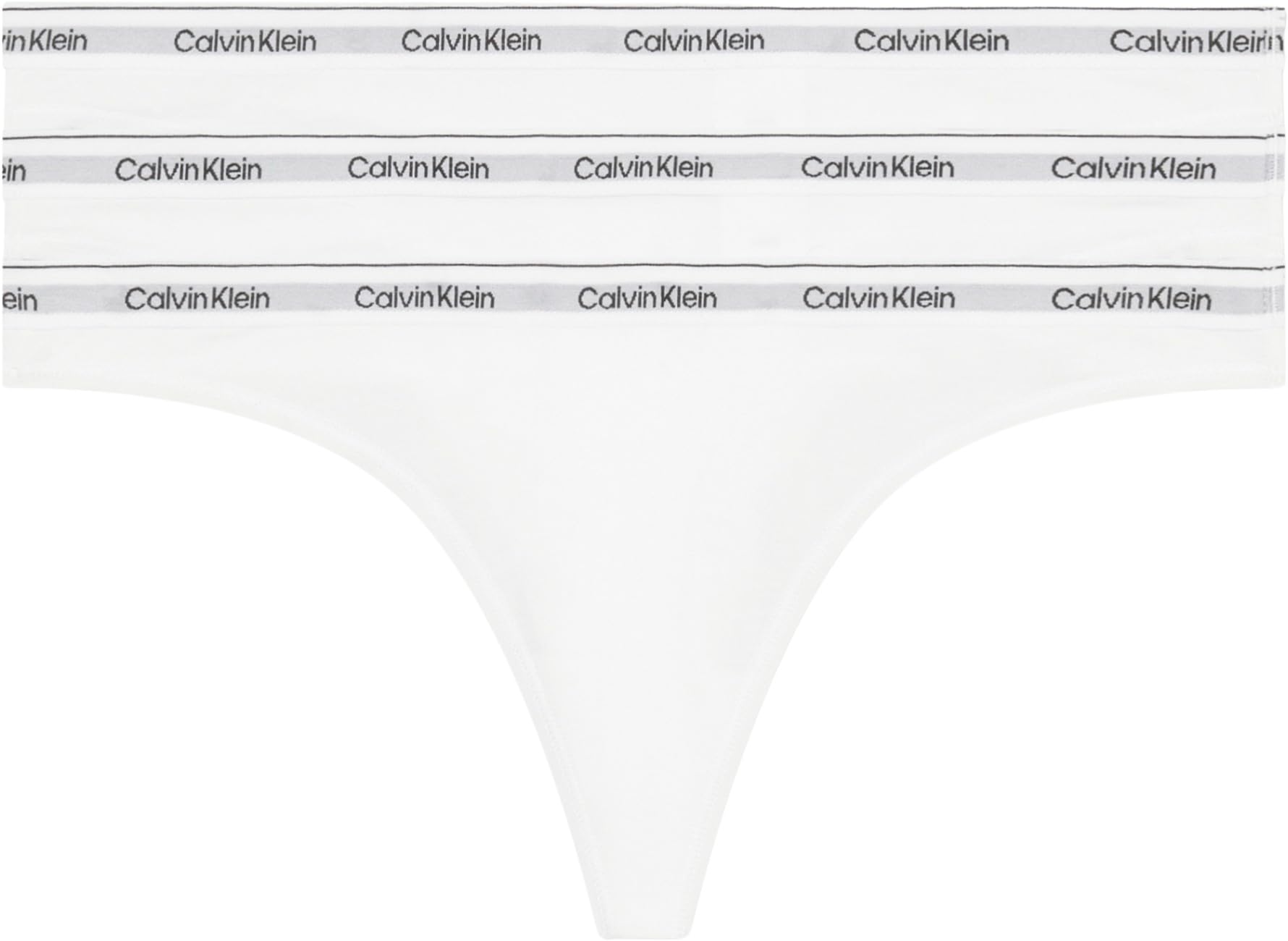 Calvin Klein Women's Thong - White - XS