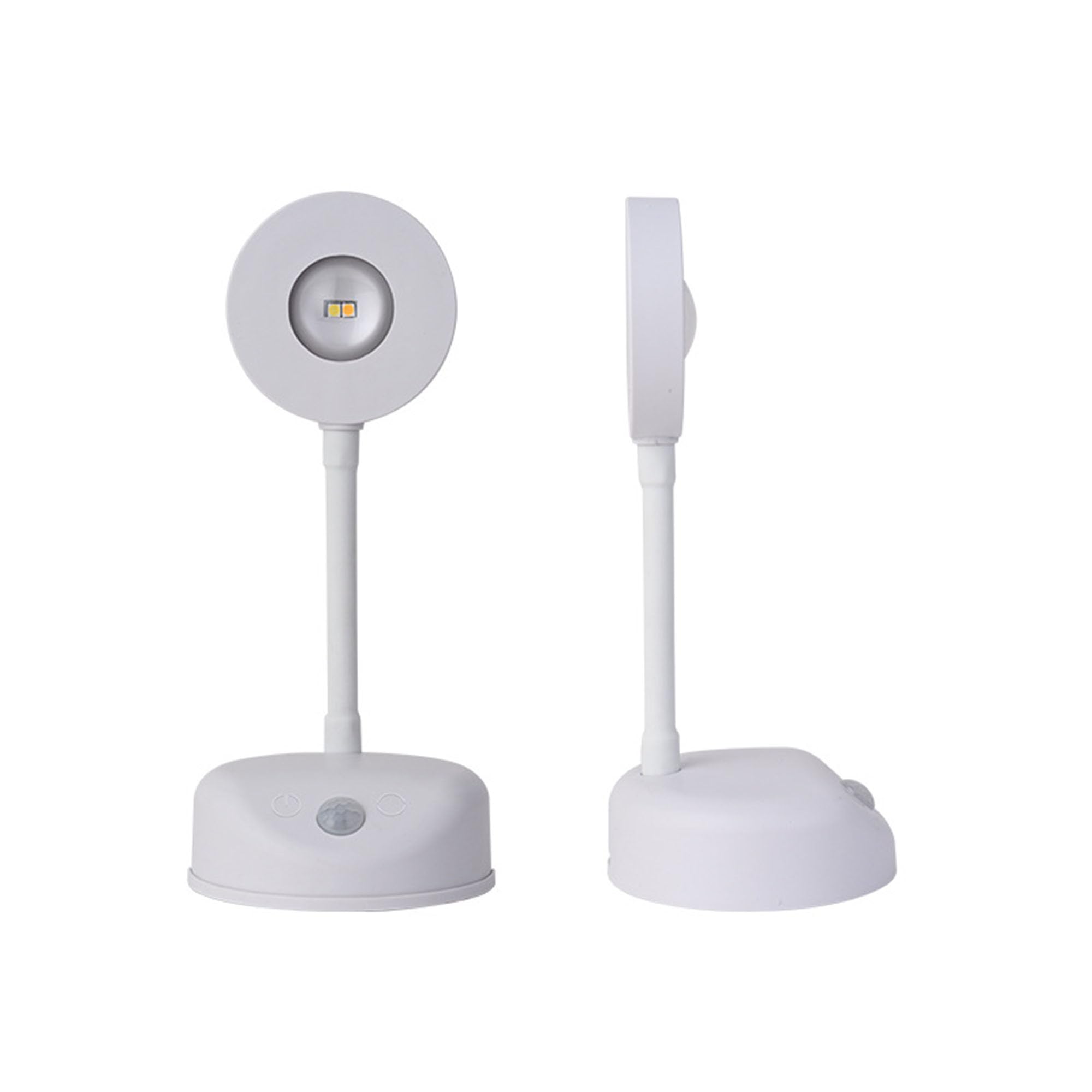 Lampada da Parete a LED Senza Collegamento alla Rete elettrica con Telecomando, Braccio Flessibile con sensore di Movimento, dimmerabile, Ideale per Camera da Letto, Soggiorno e sc