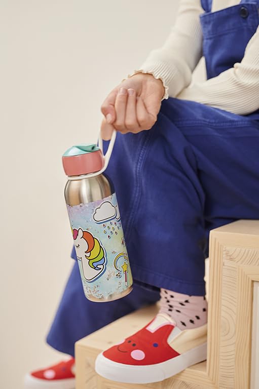 Mepal, Insulated Bottle Flip-up Campus, Insulated Drinking Bottles For Children, Stainless Steel Drinking Bottle - Image 4