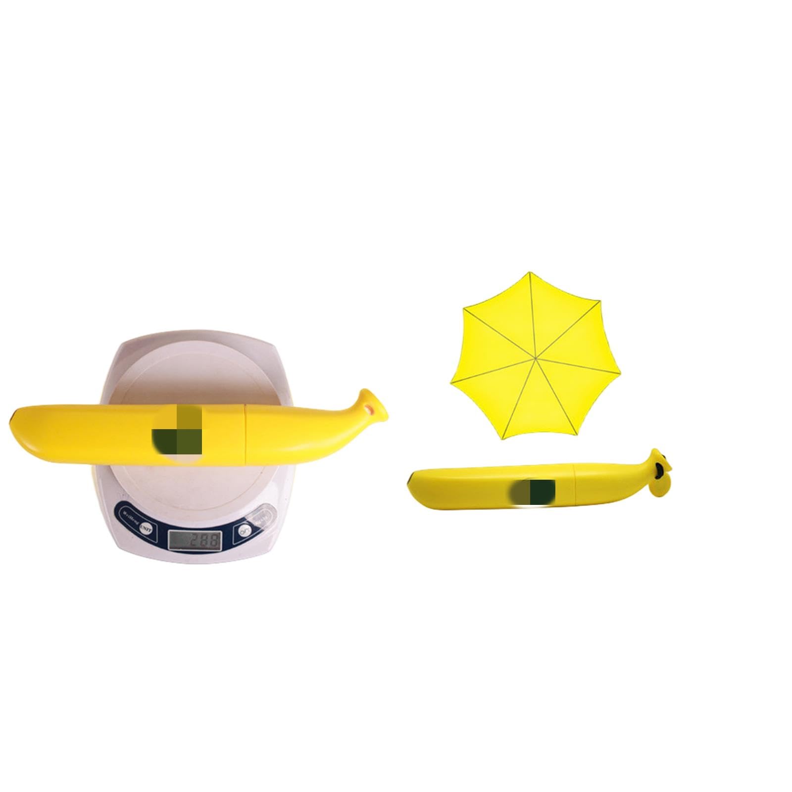 NOGRAX Parasol parasol ochrona UV moda mini banan parasol parasol deszczowy kreatywny owoc składane parasole dla kobiet mężczyzn UV wiatroszczelne parasole