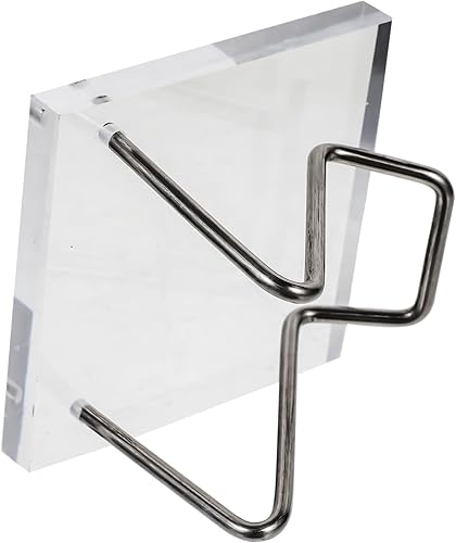 Soporte de exhibición transparente para minerales de exhibición de roca, pedestales de ágata de coral, soporte de minerales para exhibición de