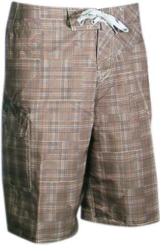 Quiksilver Droppin Science Boardshorts - Stone - 28 Brown
