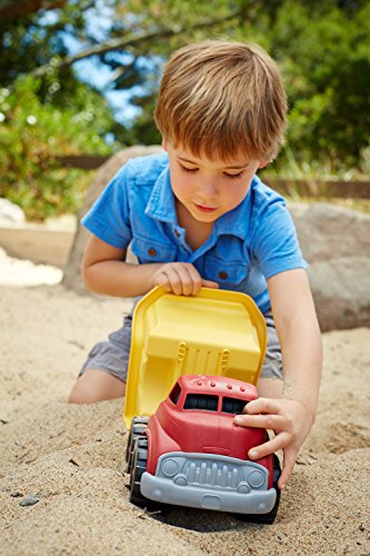 Green Toys DTK01R Dump Truck In Yellow And Red - Bpa Free, Phthalates Free Toys thumb #4