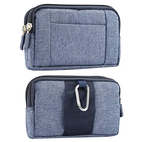 Etui Ceinture Sac de Transport Bleu, Ceinture Clip Sac Homme, 6.3