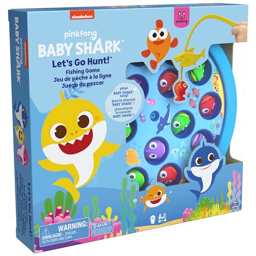 Spin Master Baby Shark Gone Fishing Game miniatura 6