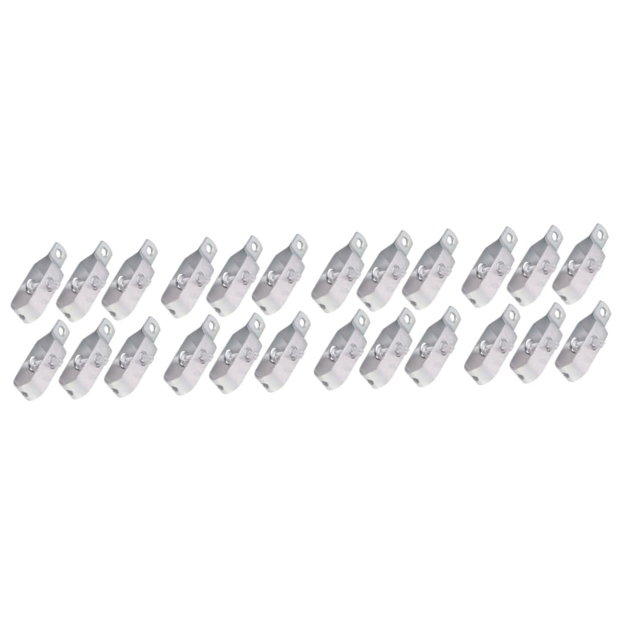 Zerodeko 4 Ensembles Tendeurs De Câble en Acier Tendeur Grillage Tendeur Cable Boucle Petite Clôture pour Jardin Piquet Cloture Tendeur De Câble Métallique Créatif Acier A3 6 Pièces * 4