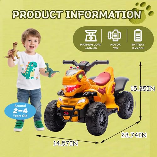 Okybaby Dinosaur Electric ATV