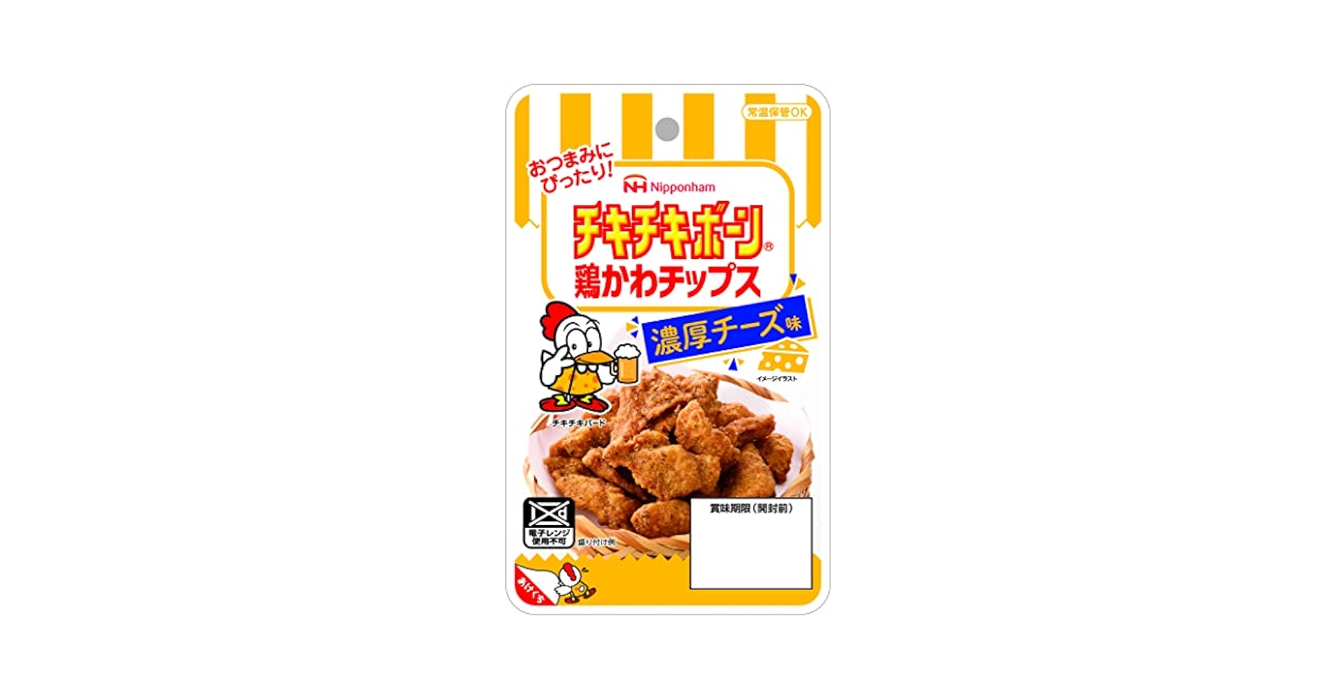 Amazon.co.jp: チキチキボーン鶏かわチップス濃厚チーズ味