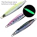 BASSDASH STIX Casting Jig Lure Vertical Slow Jigging Lures 1.4oz 2.1oz with Mustad Hooks 2/0 3/0 for Saltwater Freshwater Kayak Boat Shore Fishing, 3-Pack (3-Pack (CFR), 40 Grams (1.4 oz))