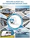Kohree RV Sealant Tape, 2 Inch x 50 Foot RV Roof Tape White Waterproof Seal Tape UV & Weatherproof Sealant Roofing Tape for RV Repair, Window, Boat Sealing, Truck Stop Camper Roof Leaks