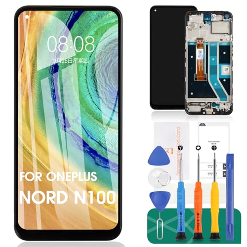 Écran OnePlus Nord N100 pour Rénover le Tactile et l'Affichage Noir
