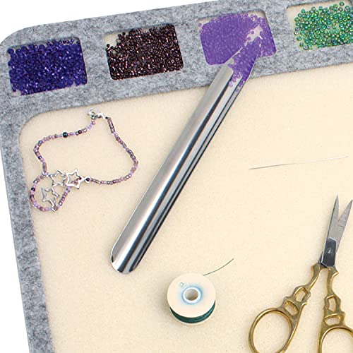 Tapis de perles anti-roulement Beadsmith pour stopper la perte de vos rocailles - 7