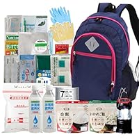 Amazon.co.jp: 備えて安心 20点 1人用 防災基本セット リュック