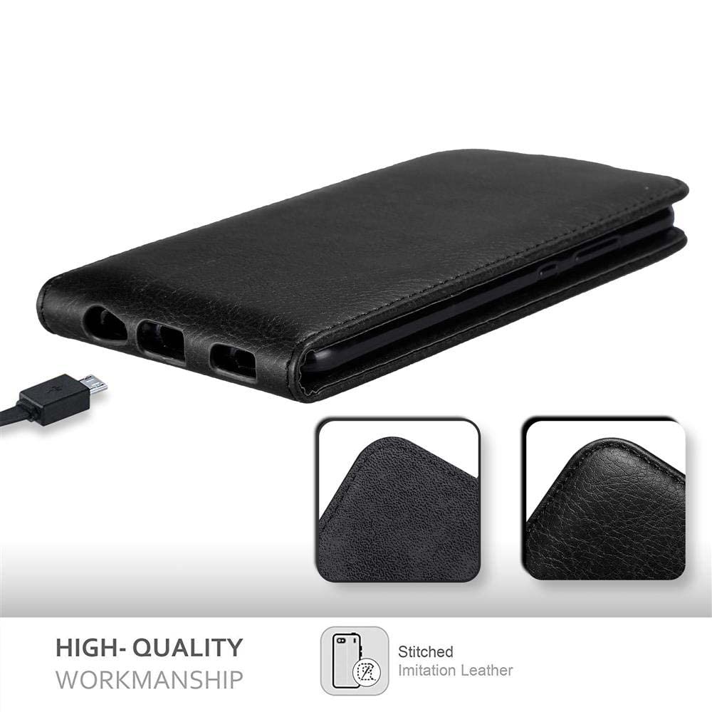 Cadorabo Flip Hülle Für Huawei P10 – Kunstleder Mit Magnetverschluss, Stoßfest & Standfähig