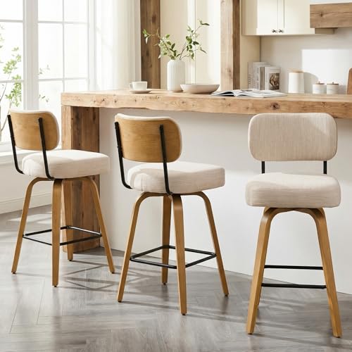 Solstrand Swivel Counter Height Bar Stools