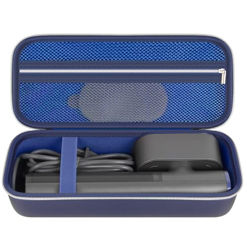 Image of Steamer Case Compatible with Jack & Rose Portable Travel Steamer for Clothes, Handheld Steamer & Iron Carrying Storage Bag Organizer with Mesh Pocket for Accessories-Box Only (Royal Blue)