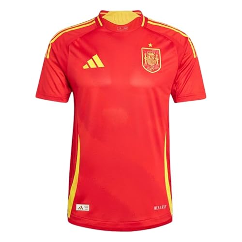 Camisa Seleção Espanha 25/26 Torcedor Bordado Genérico (BR, Alfa, M, Regular, Vermelho)