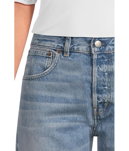 Madewell Women's Dean Easy Straight Jean in Nickelsville Wash4