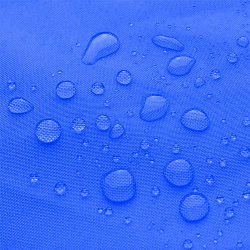 Auvent rectangulaire bleu foncé 1,7x2,8m imperméable avec œillets
