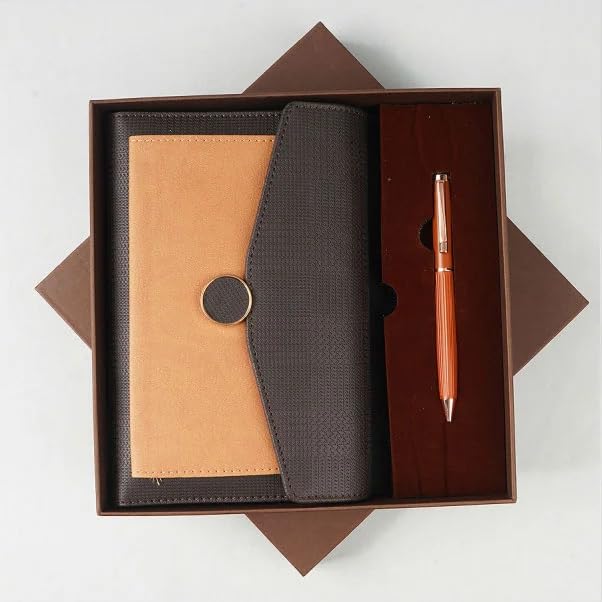 Image of NOW & IEVER Wireless charge Smart Premium A6 diary with Refillable Sheets, for Charging iOS Phone, Type-C and Android Charging