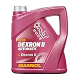 aceite de transmision manual chevy  MANNOL Dexron II Automatic - Aceite de Motor