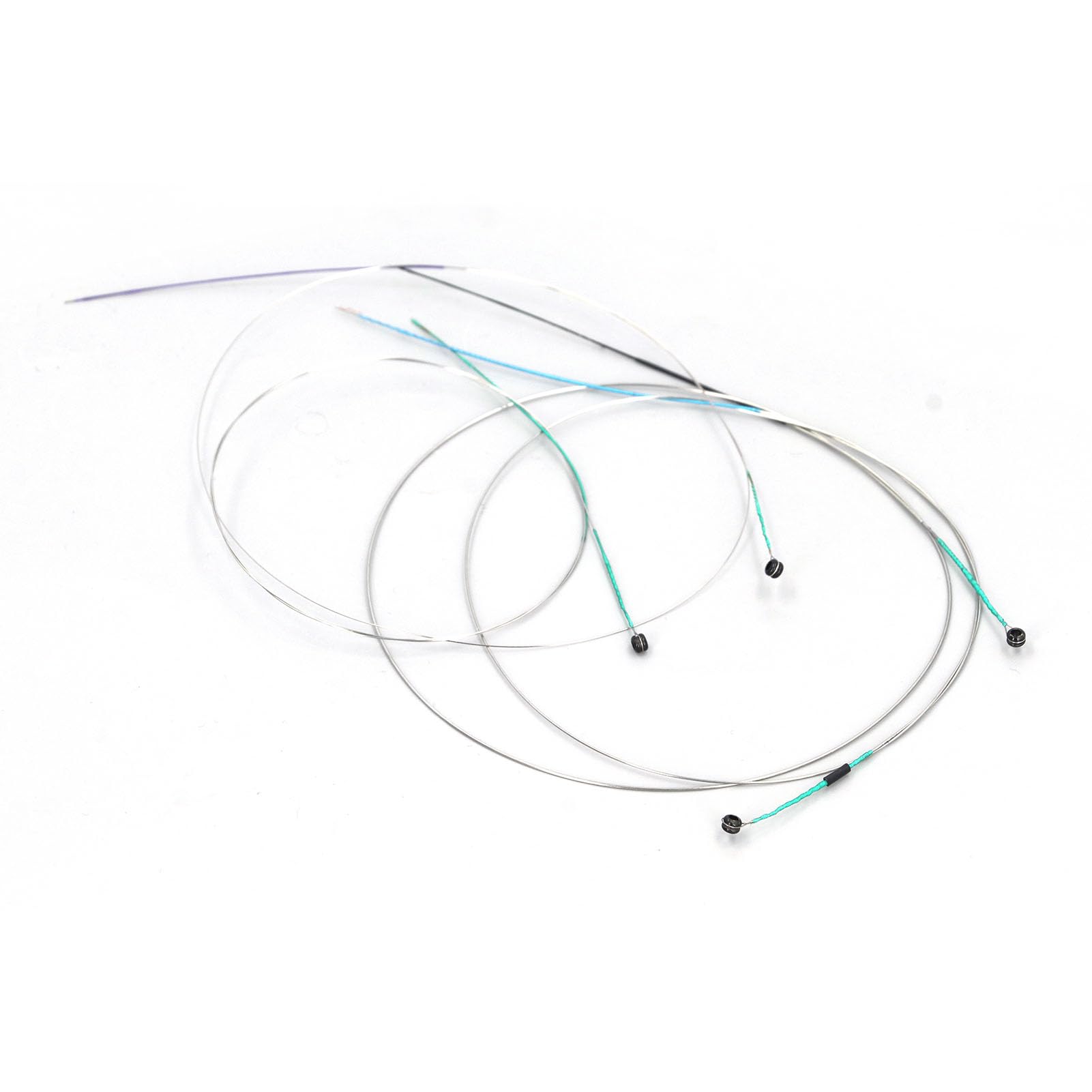 Aramox Corde per Violino Set Completo in Acciaio Suono Brillante Parti di Ricambio 4/4 Accessori E A D G, Corda Reattiva Facile da Installare Nucleo in Acciaio con estremità Sferica con Avvolgimento