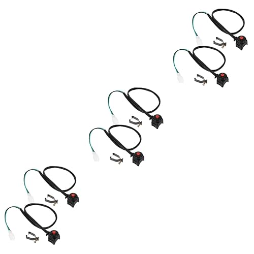 SUPVOX Accesorios ATV 6 unids Botón para manillar motocicleta Starter ATV Moto Dirt Horns Stop Universal Kill Engine Speaker Bike Push Start Bocina