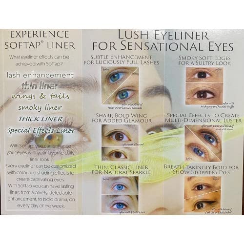 Permanent Makeup Brochure with Information about PMU for Eyeliner Hand Method by SofTap (Eye)