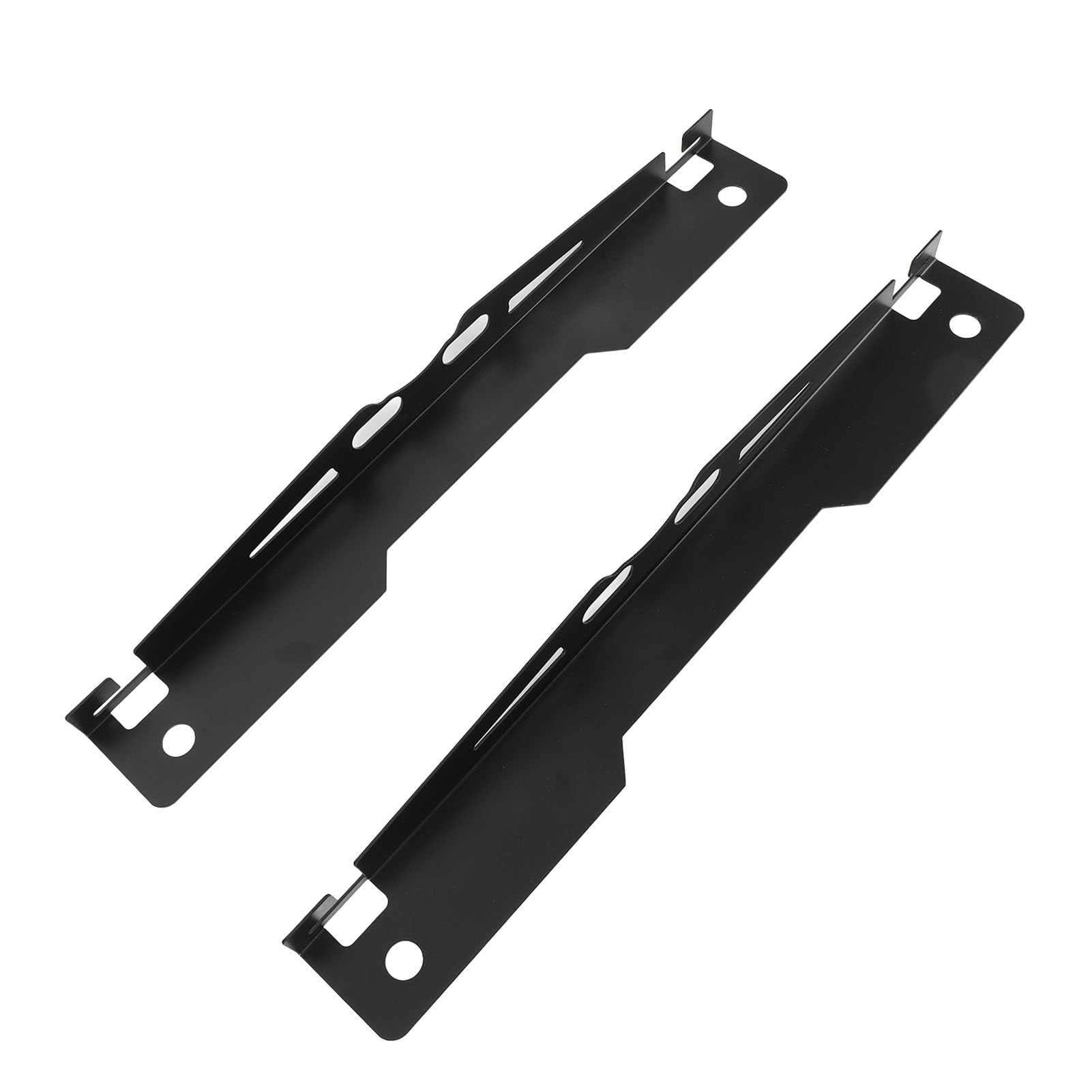 Piastra per Strumenti di Allineamento Ruote Strumento di Misurazione Accurata in Ferro per SUV ATV UTV, di Allineamento Semplificato per Meccanica Fai-da-Te, Nero, 2 Pezzi