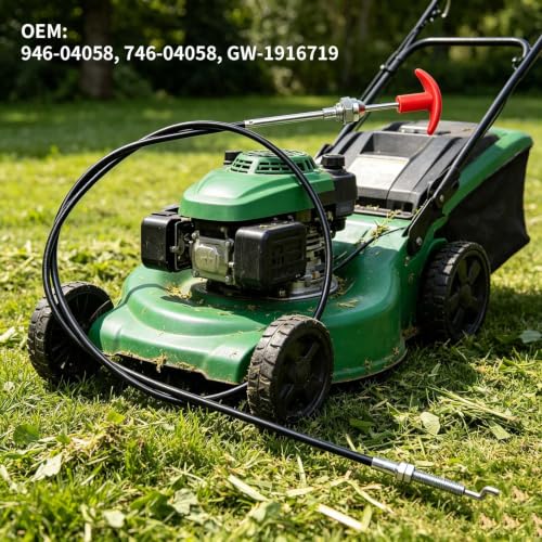 Cable de control inverso Troy-Bilt 21A para maniobrar en el huerto 8