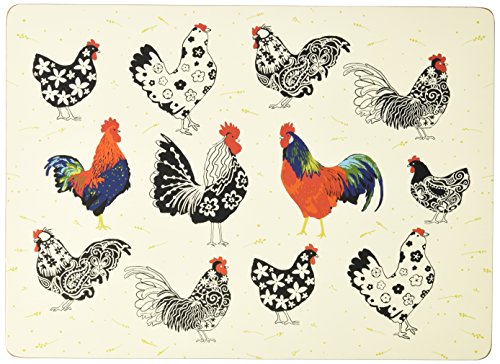 Ulster Weavers 骨灰陶器カップとソーサー 雄鶏のデザイン 8ROO07